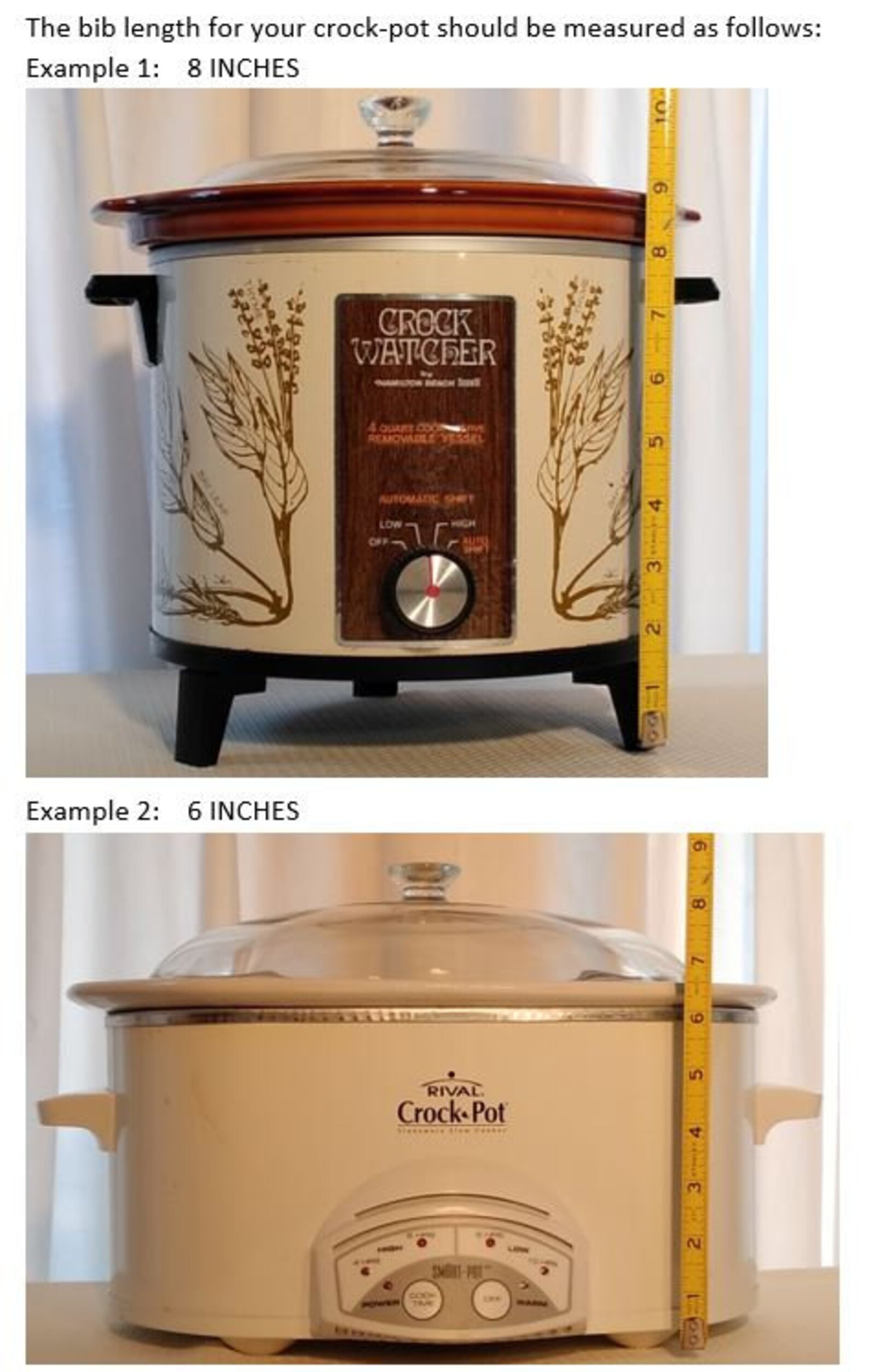 SALE: Crock-pot Bib PDF Sewing Pattern, Digital Download, Crock-pot ...