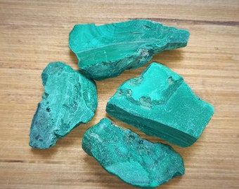 Natural Raw Malachite - Green Crystal - Rough Gemstone - Healing Stone -Raw Making Jewelry - Crystal Shop