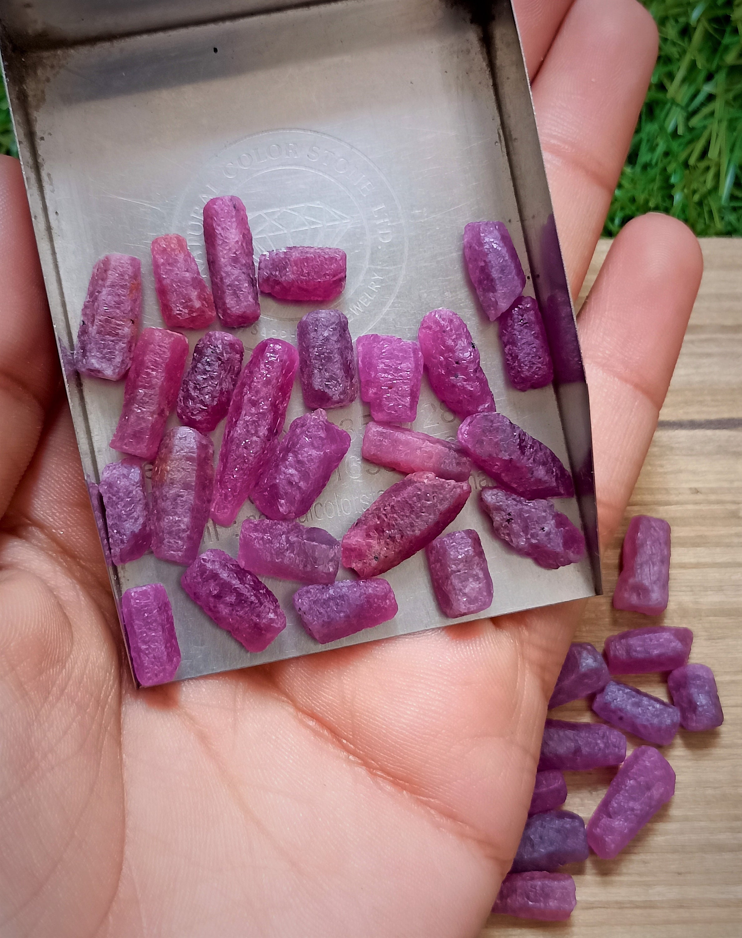 Natural Raw Ruby Ruby Gemstone Rough Stone Pink Crystal | Etsy