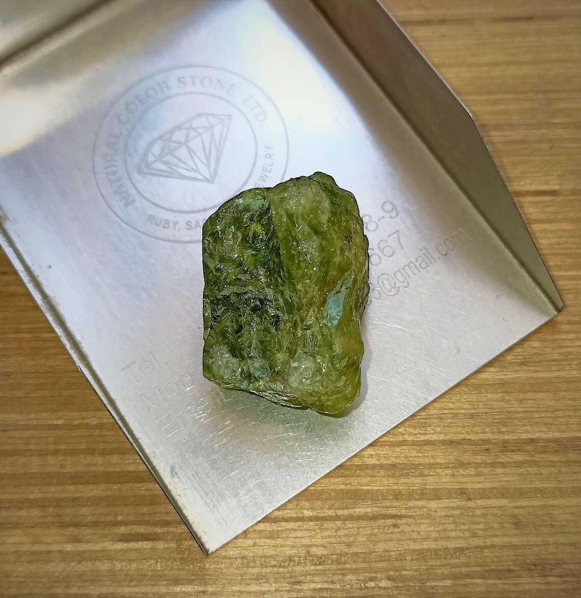 76 Cts Large Natural Raw Peridot Rough Gemstone Raw Making | Etsy