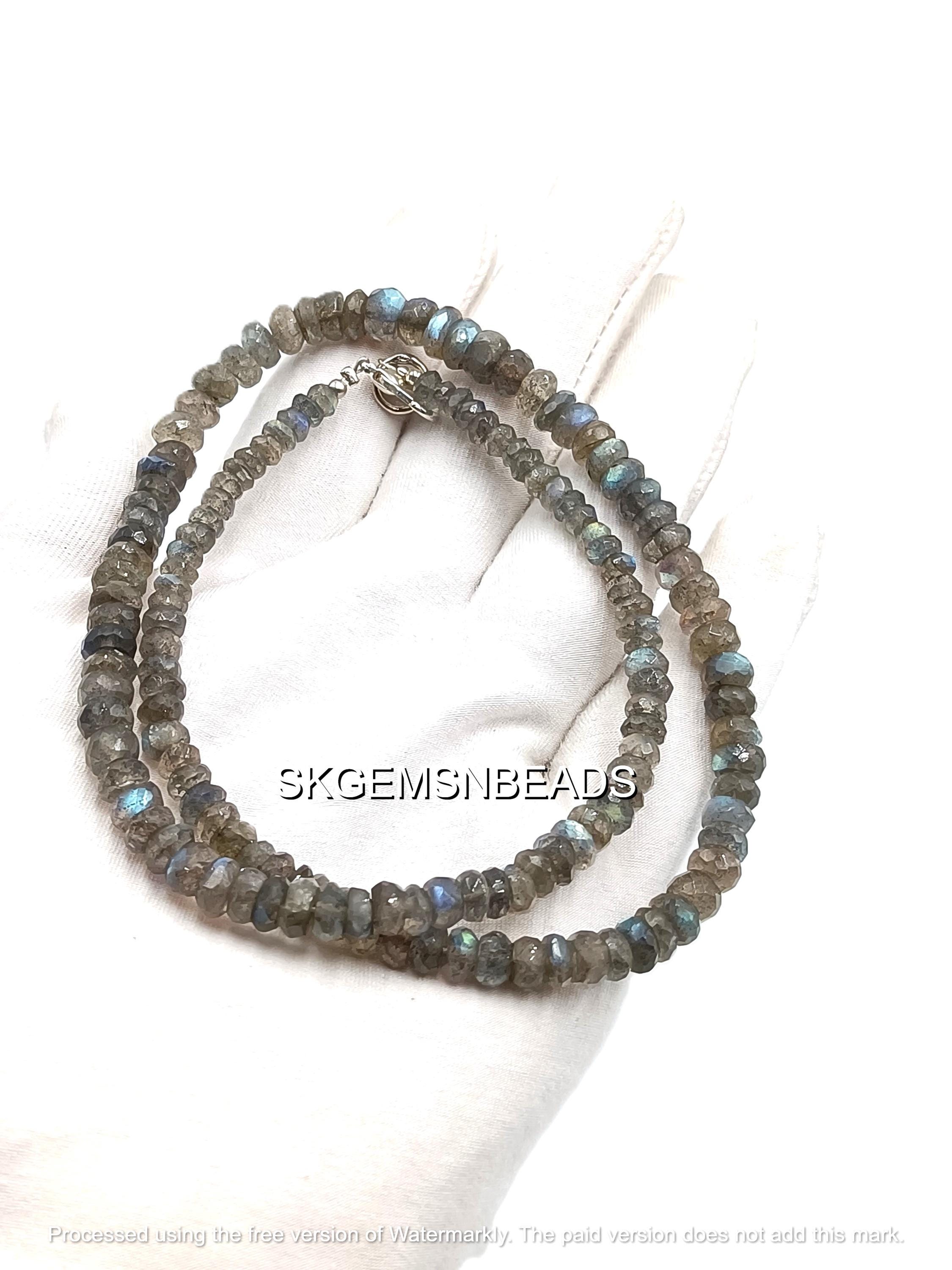 Perles carrées en labradorite naturelle à facettes 12x12mm pour DIY