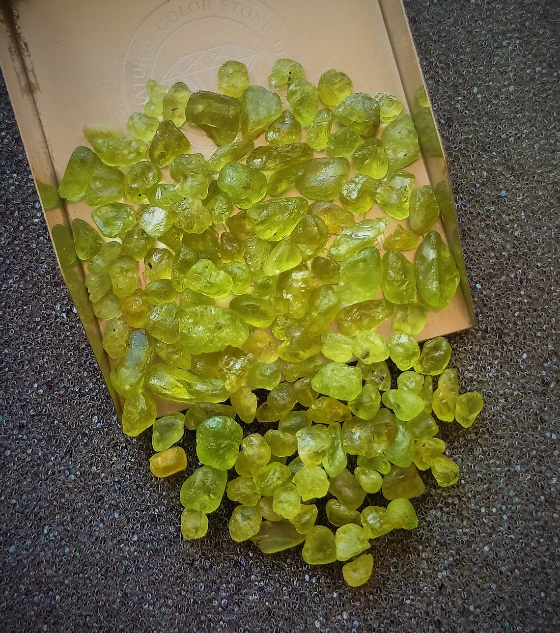 10 Pieces Raw Peridot Gemstone Peridot Crystal Healing Etsy