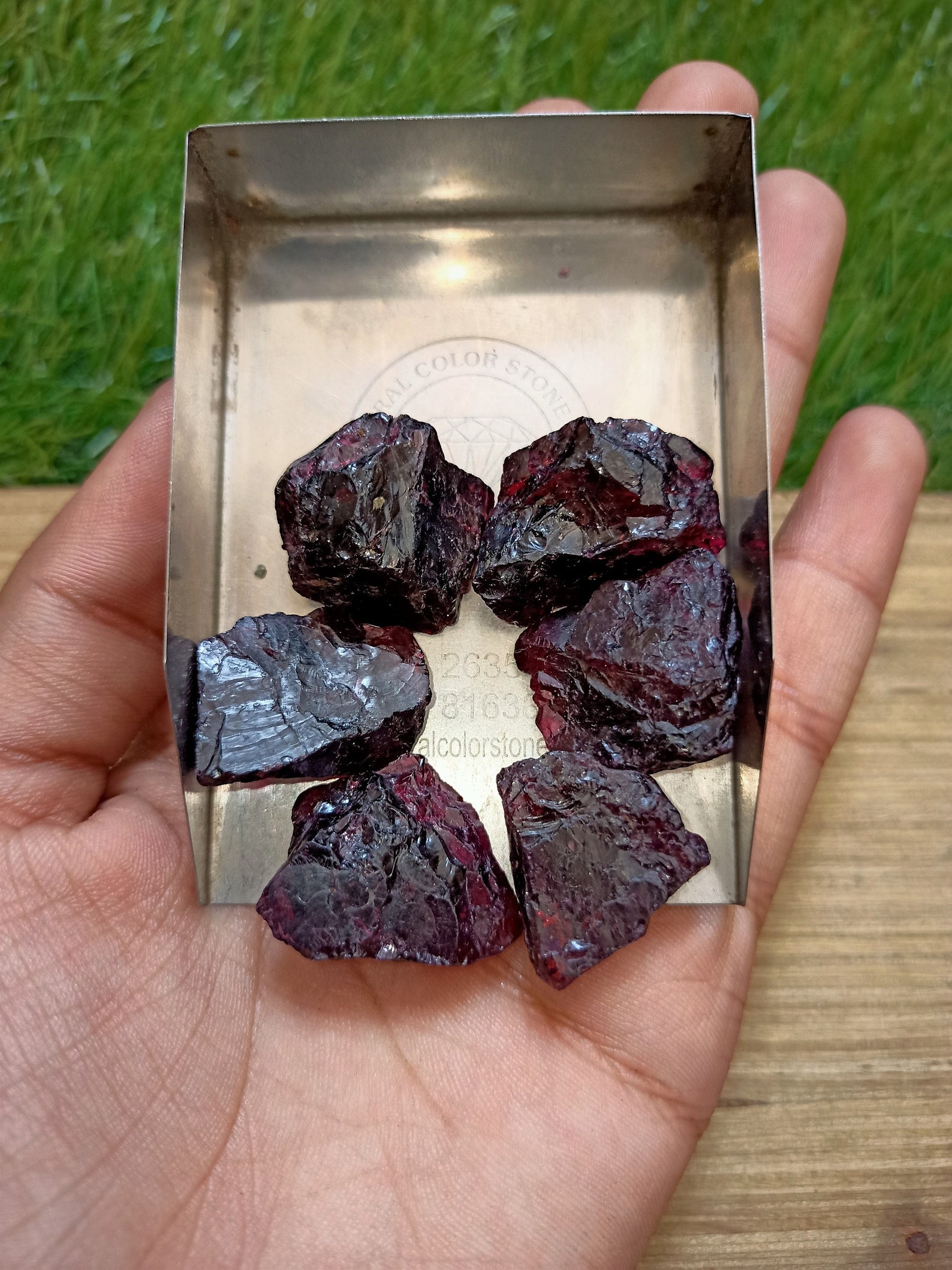 Pietra Grezza Di Moldavite - Cristallo Naturale Verde Da Collezione O Energia, Ceco, 5-7g - Foto 9