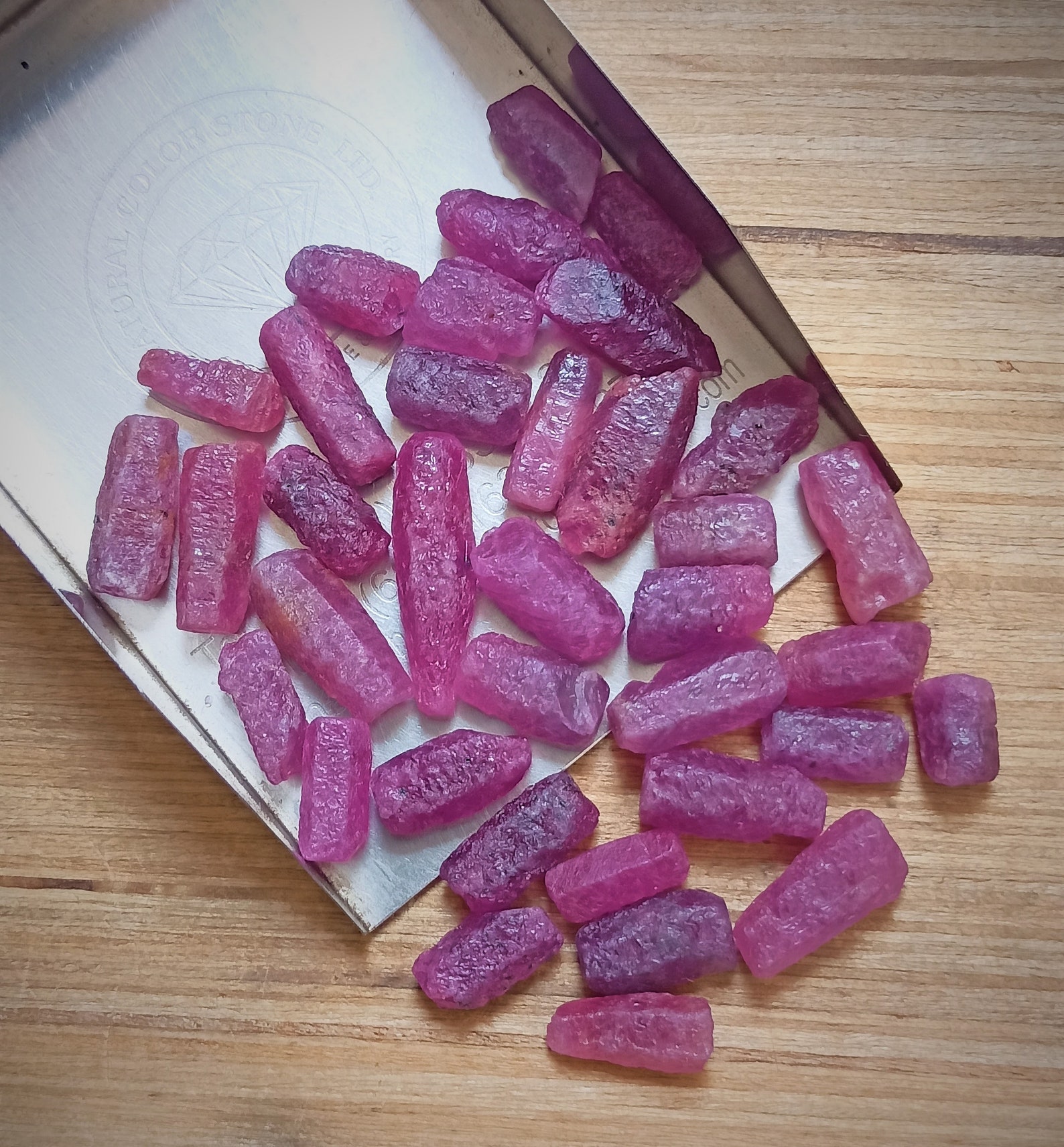 Natural Raw Ruby Ruby Gemstone Rough Stone Pink Crystal | Etsy