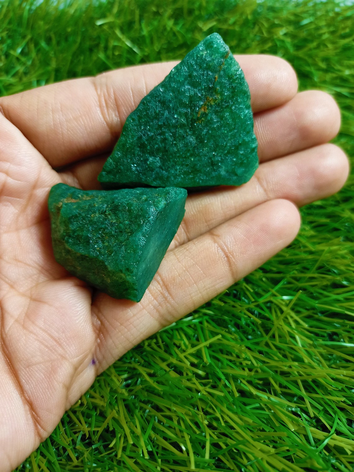 Raw Green Jade Crystal Raw Green Jade Stone Healing Etsy