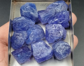 Top Quality Raw Tanzanite Stone, Natural Tanzanite Rough, Nuggets, Specimen, Gemstone, Untreated, Jewelry Making, Healing Crystal Shop