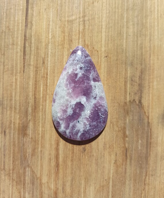 Details about   2 Inch Natural Certified Lepidolite Palm Stone Loose Gemstone Healing Crystal 