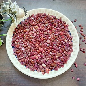 Natural Loose Ruby Chips, Pink Gemstone Chips, Mini Loose Stone, Polished Uncut Stone, Meditation Healing Stone, Crystal Shop, Home Decor