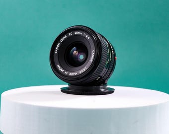 Canon nFD 28mm f2.8 prime lens in Mint Condition with Example Photos