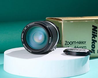Vintage Nikon Nikkor 43-86mm f3.5 AI Zoom Lens (Mint Condition)