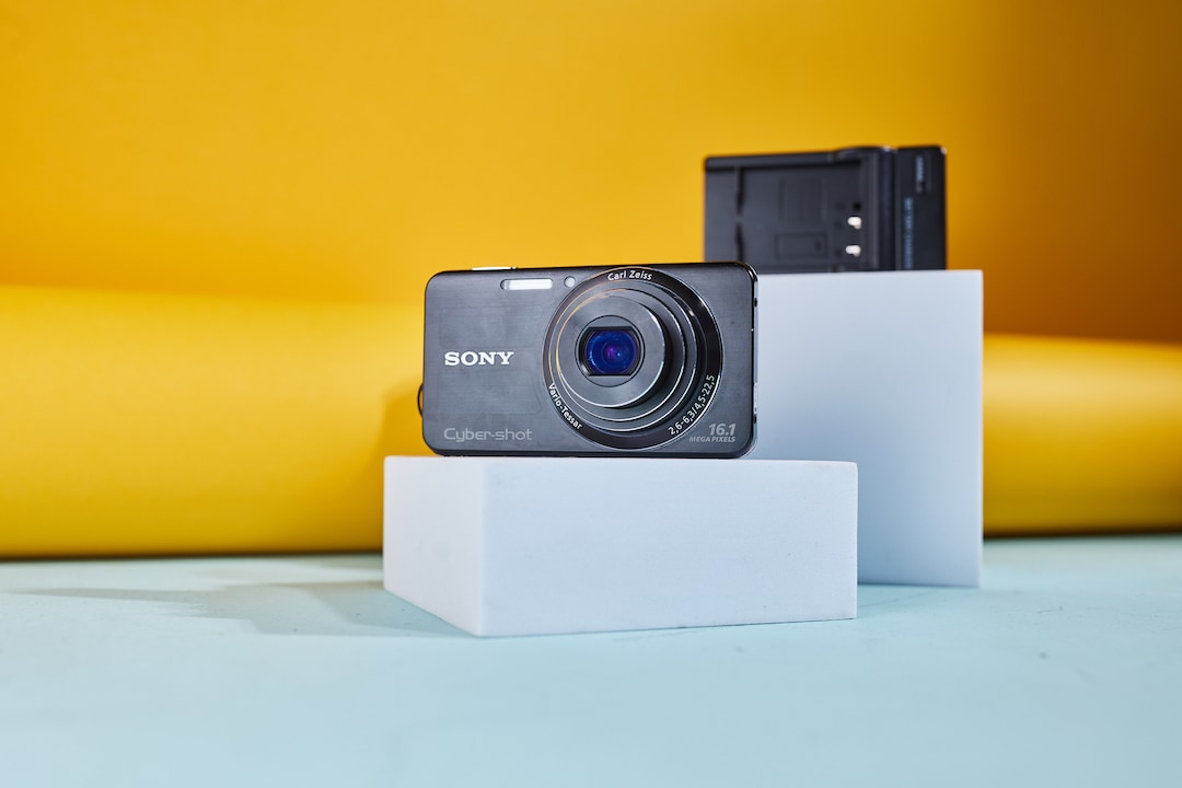 Sony Cybershot 16 Megapixel Digital Camera With Image Etsy