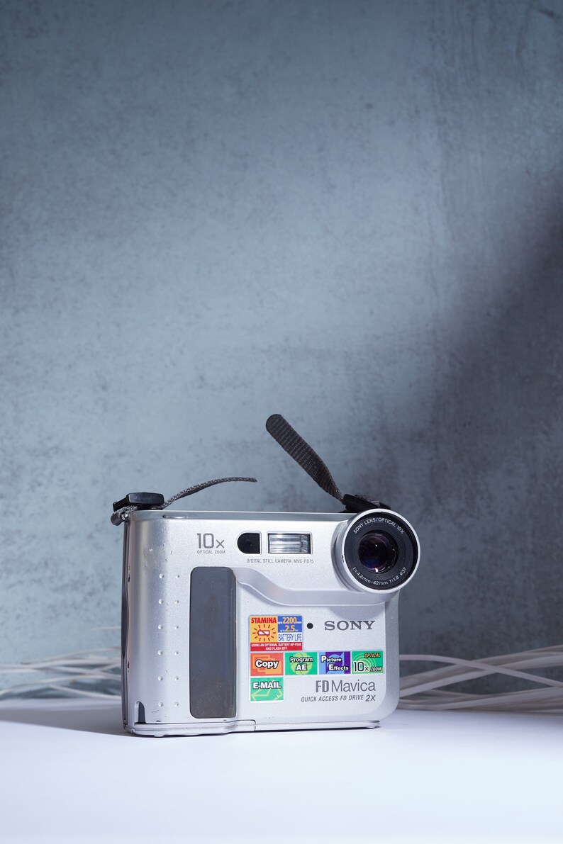 Sony FD Mavic Floppy Disk Camera in Good Working Condition Etsy