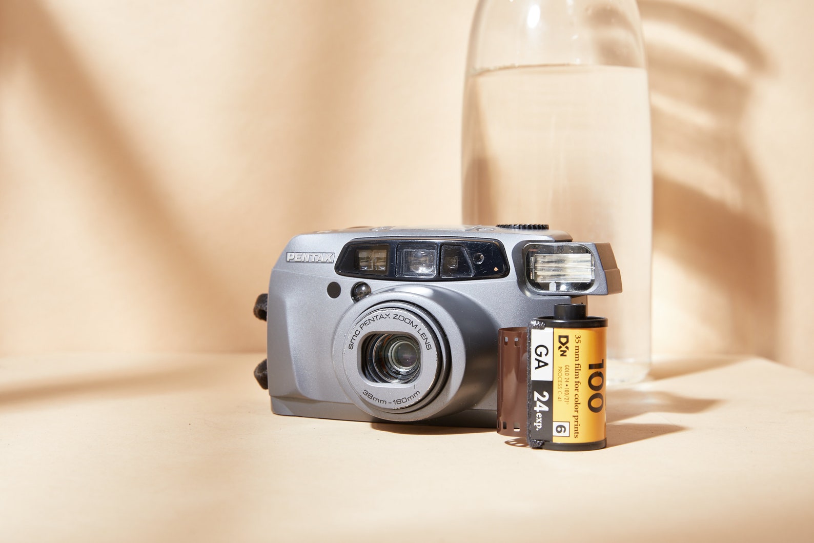 Pentax IQZoom 160 35mm Point and Shoot camera in Top Mint Etsy