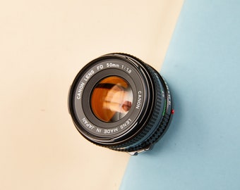 Canon FD 50mm f1.8 Prime Lens in good condition for Canon 35mm Film cameras *Tested*