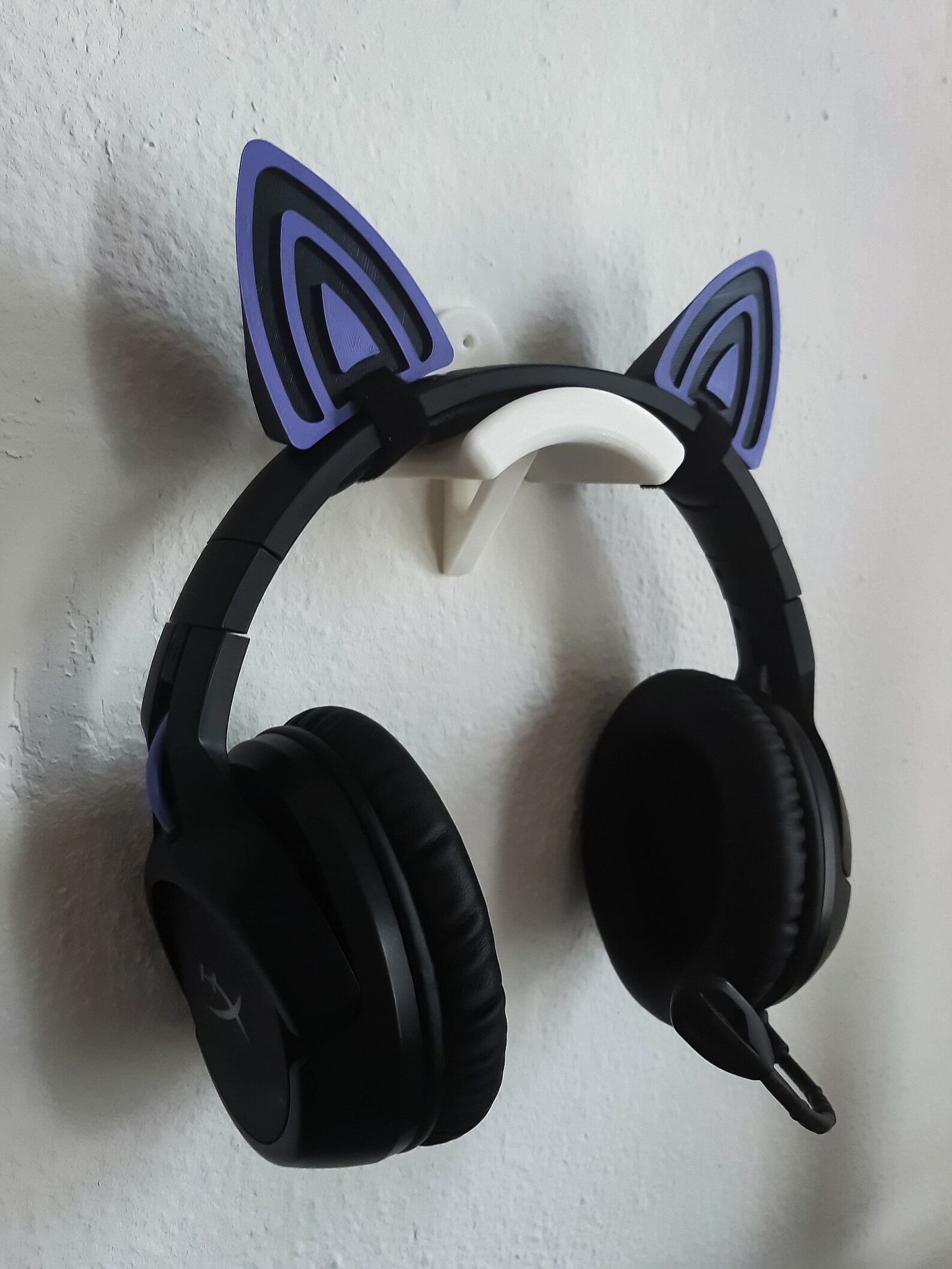 Cat ears for headset Attachment Gaming Kitty Streamer Etsy