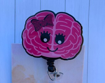 Brain Badge Holder