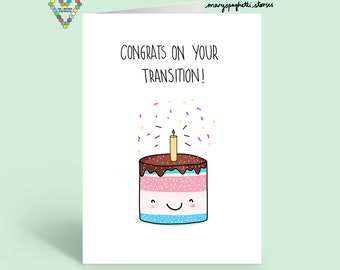 Congrats On Your Transition Card