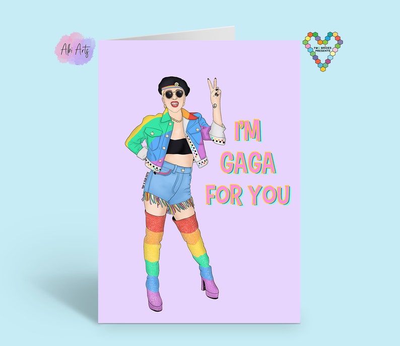 I'm Gaga For You Card image 1