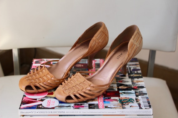 Vintage 1990s Nine West Kitten Heels Size 8 1/2