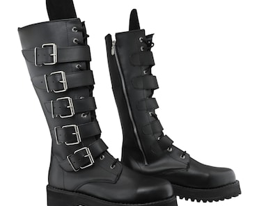 ぬ　multi-buckle stitched boots punk il_372x296.6800455515_dfj3.jpg