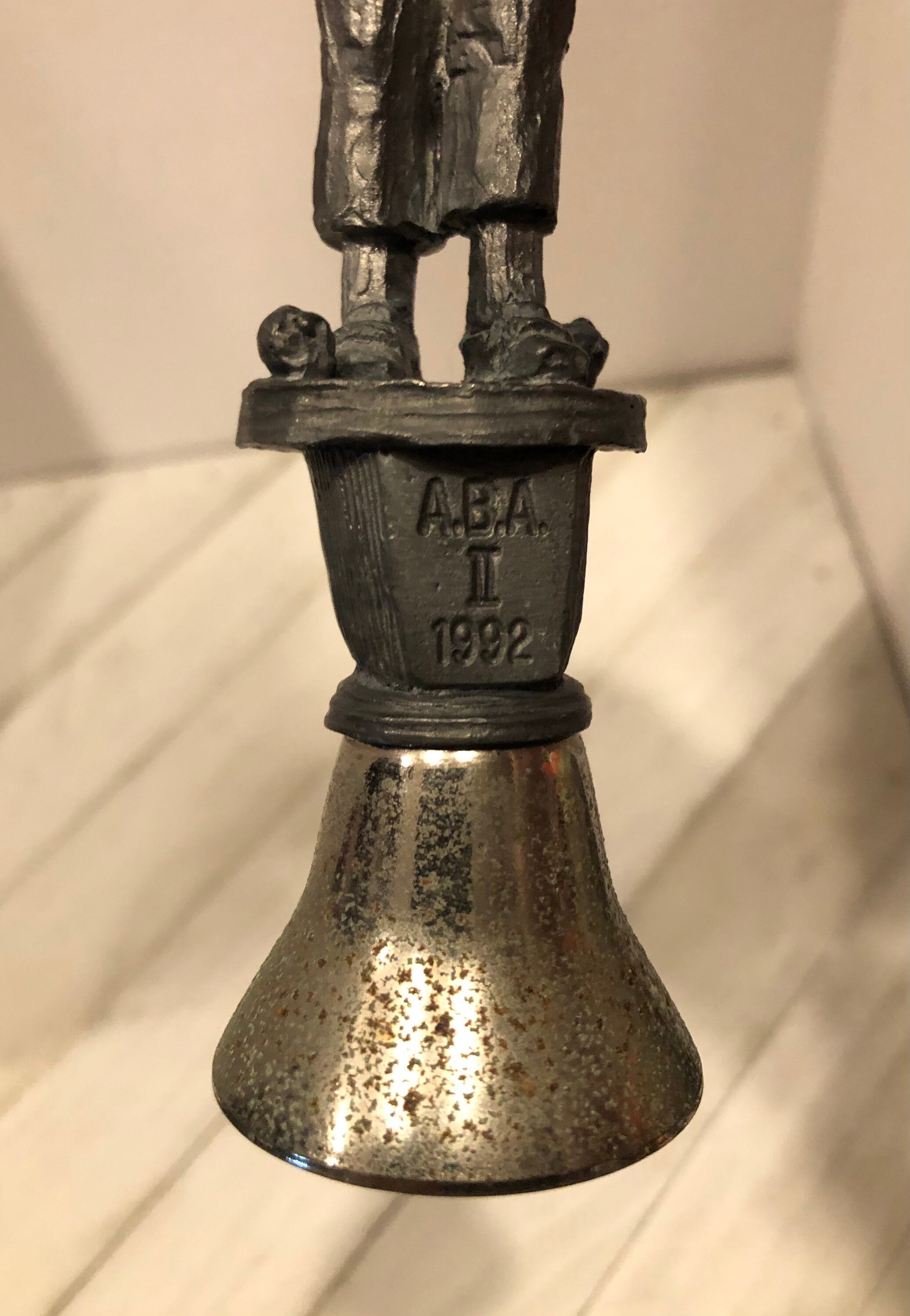 Colonial Bell Ringer Ricker Pewter Colonial Man Bell ( 1991 ) Sold as Is - Etsy