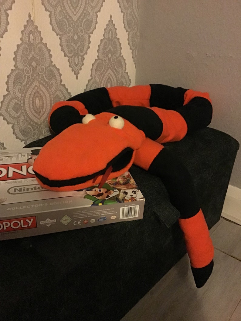 Nightmare before Christmas Tree Eating Snake Decoration Etsy