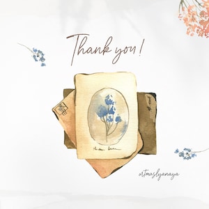 Watercolor Vintage Clipart Collection Hand Painted Books Clocks