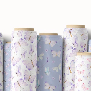 Watercolor Butterflies Seamless Patterns, Digital Paper Png, Jpg ...