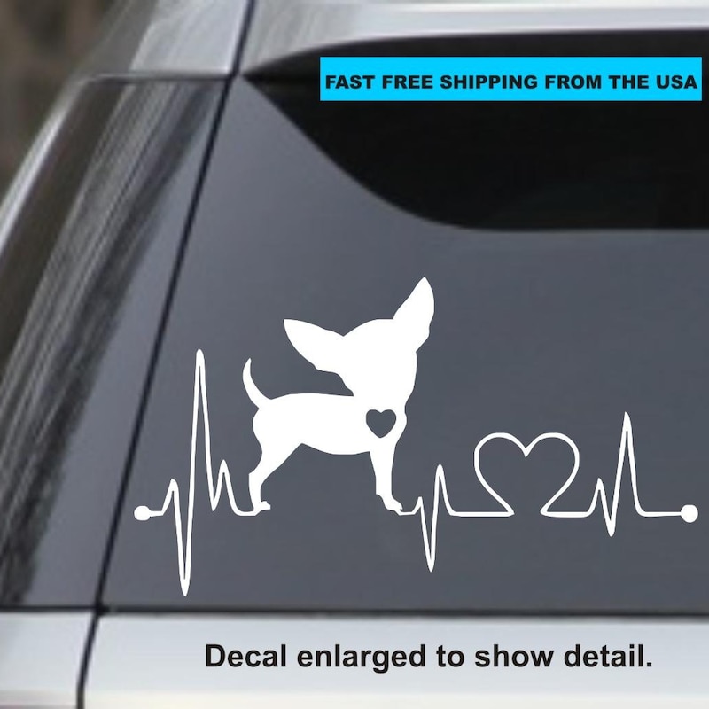 Chihuahua 01 In Watercolor Vinyl Waterproof Sticker Decal - Foto 6