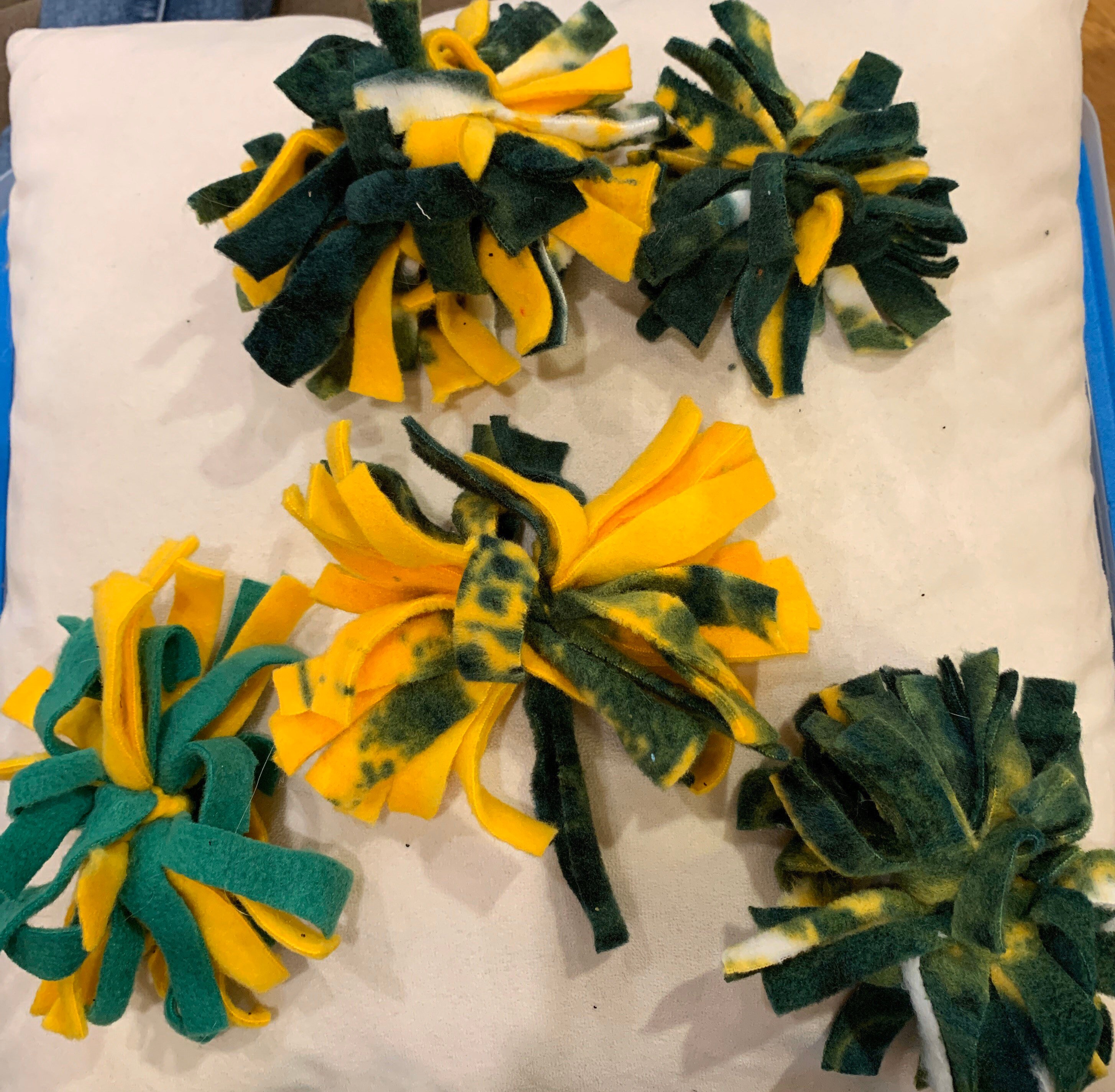 Homemade Fleece Cat Toys Etsy UK