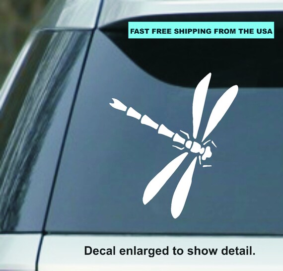 Dragonfly Vnyl Decal Vnyl Stcker Car Decal Bumper - Etsy