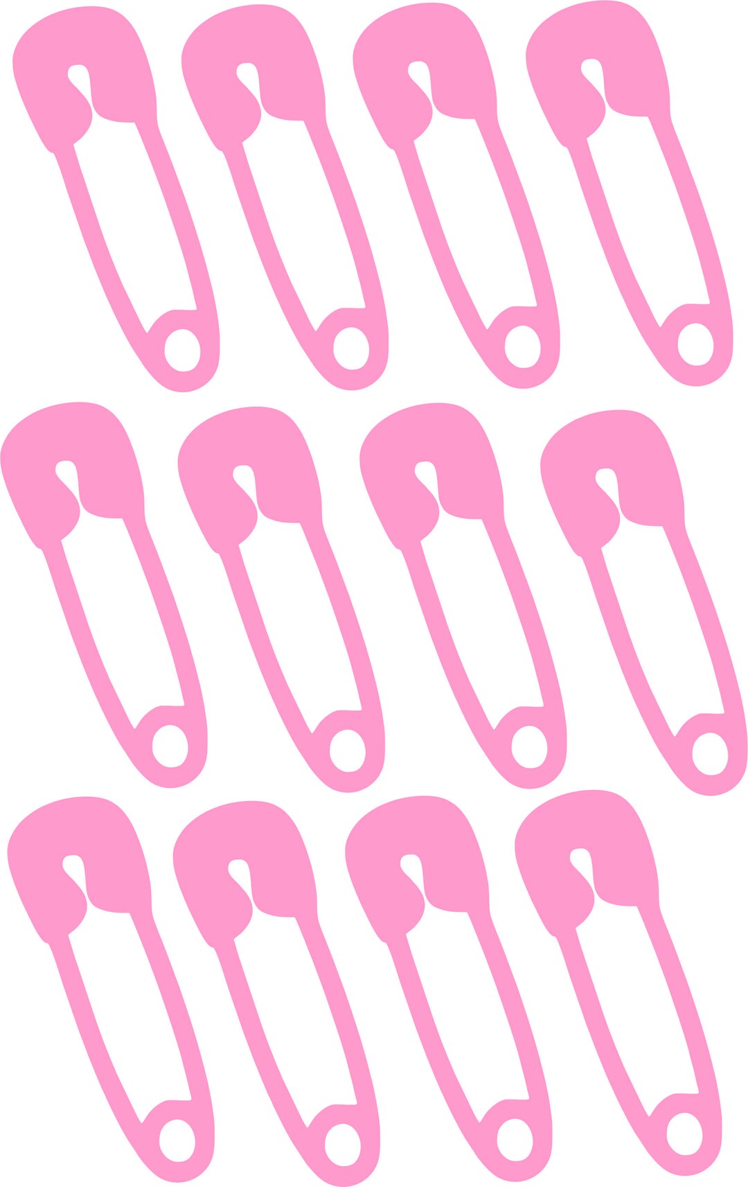 Set of 12 Baby Diaper Vinyl Decal Stickers 3, Great for Baby Showers Etsy