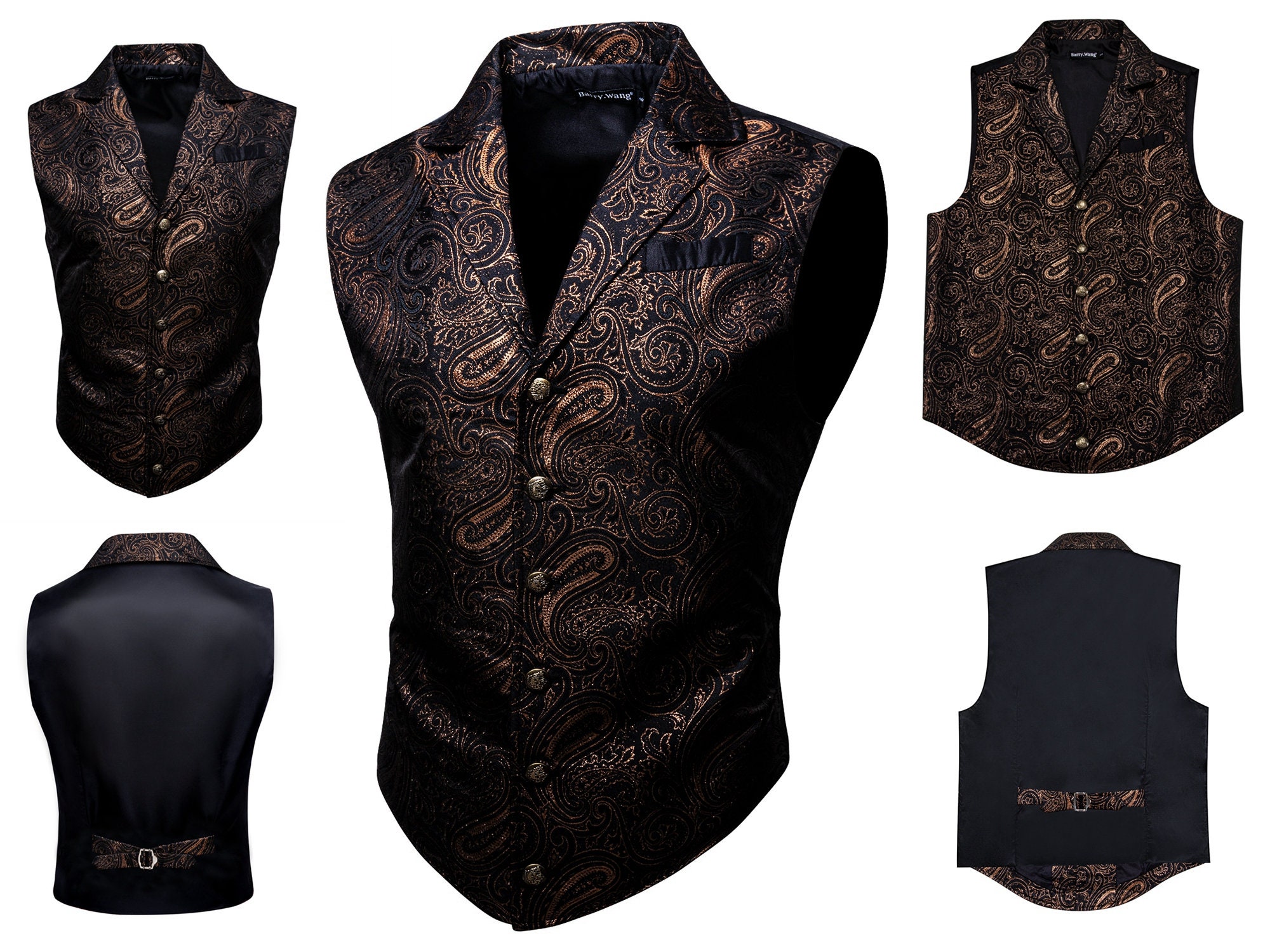 Mens Vests  Dress Vests for Men  Suit and Formal Vest Waistcoats   BowsNTiescom