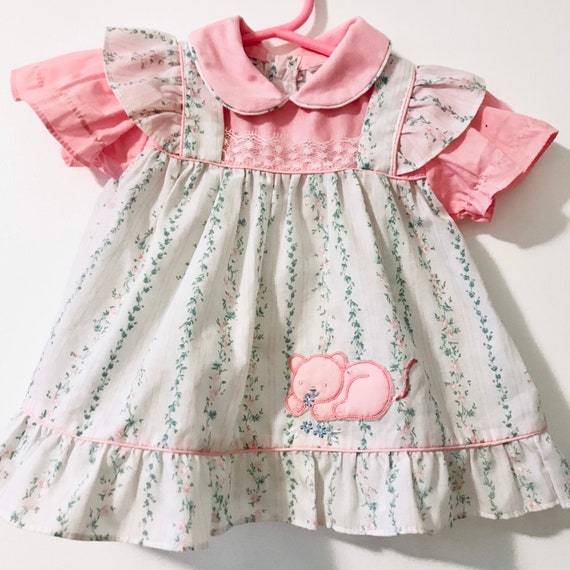 Vintage Collared Dress | Infant Girl 1980’s
