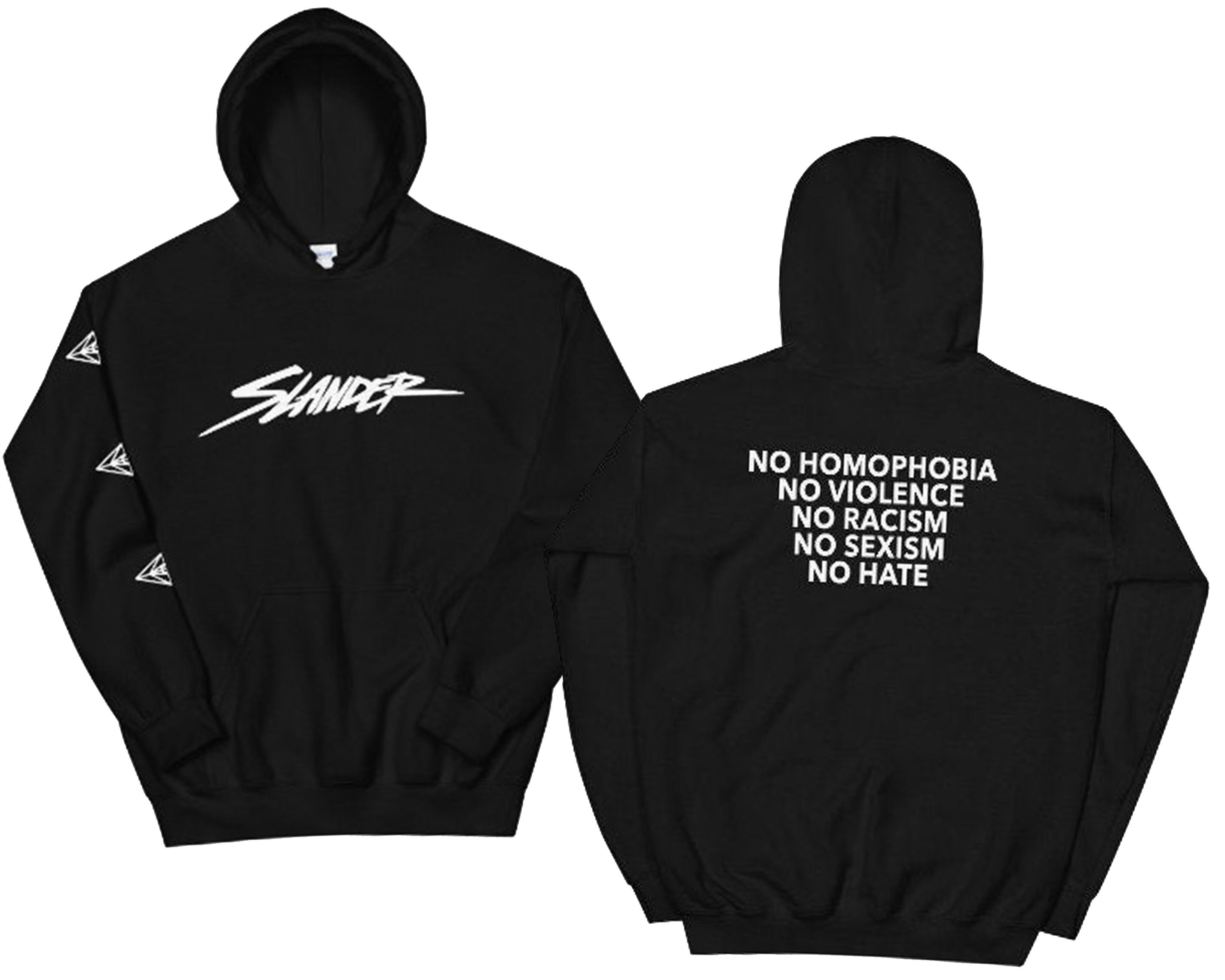 slander merch hoodie