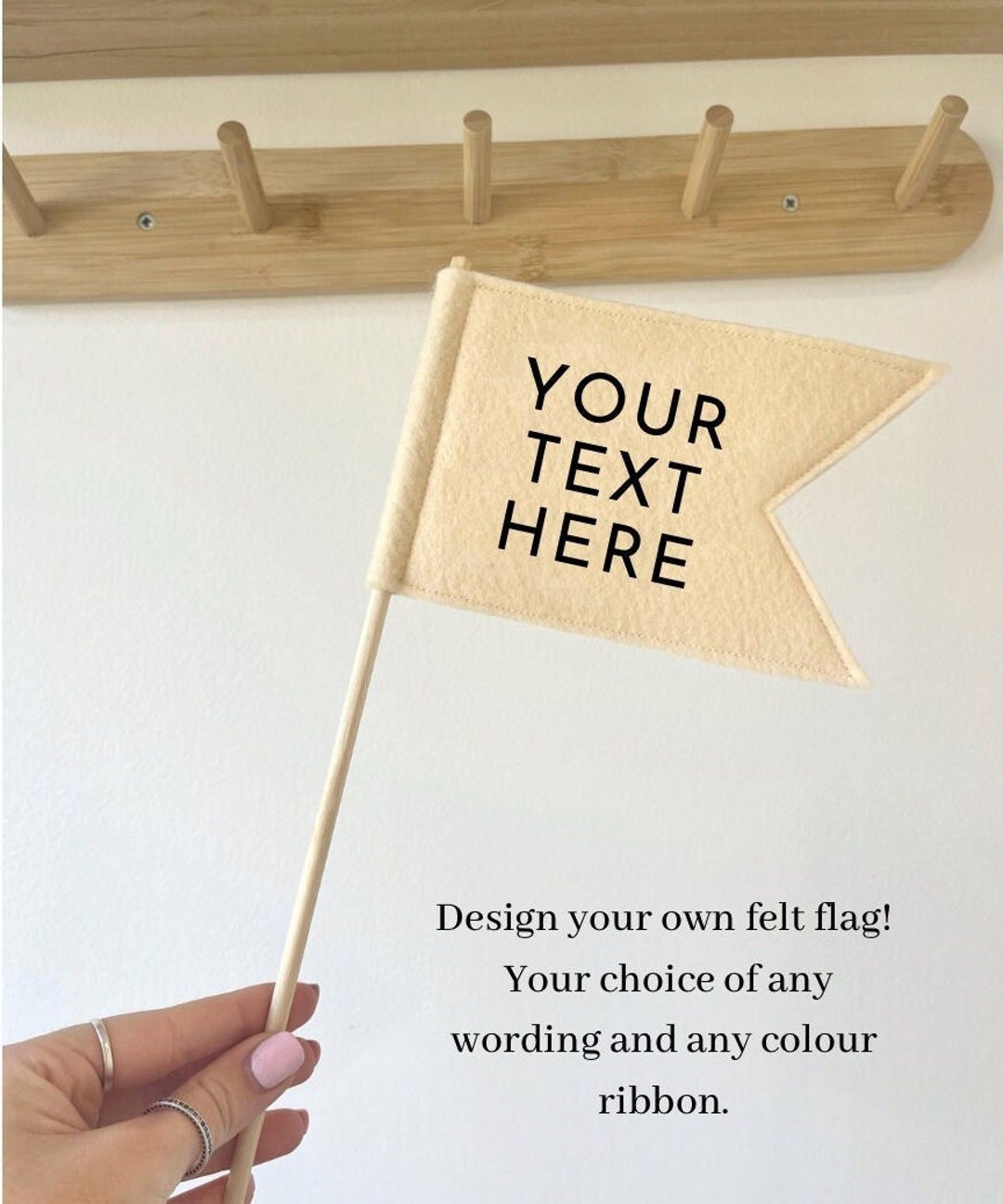 Design Your Own Flag Felt Flag Photo Prop Birthday Gift Fabric Flag