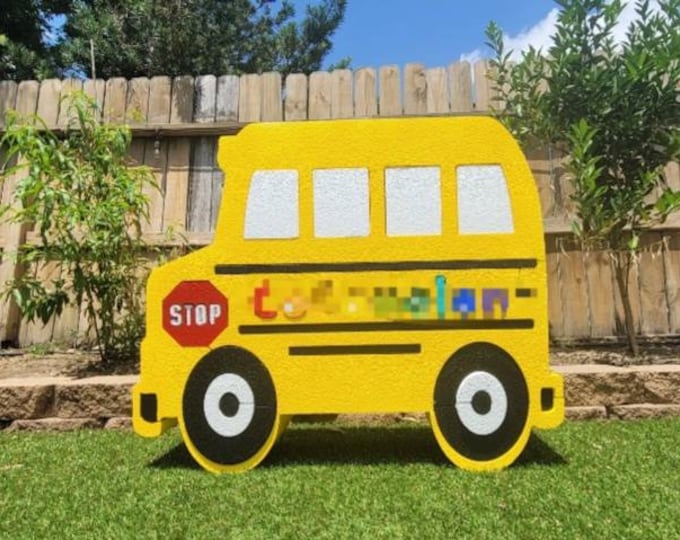 Foam School Bus 30in tall