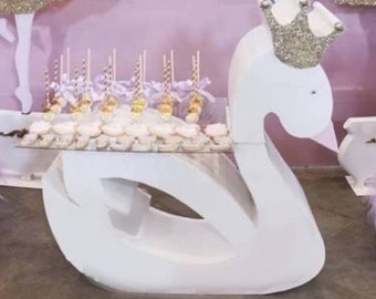 Swan 30in Tall Free shipping Table base Princess swan party