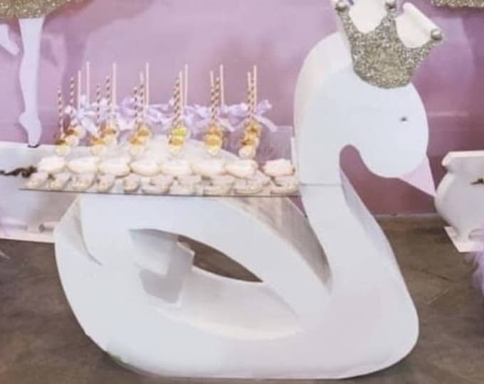 Swan 30in Tall Free shipping Table base Princess swan party