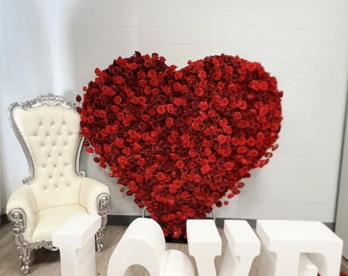 Giant Foam LOVE Letters: 30in Wedding Decor, Table Base