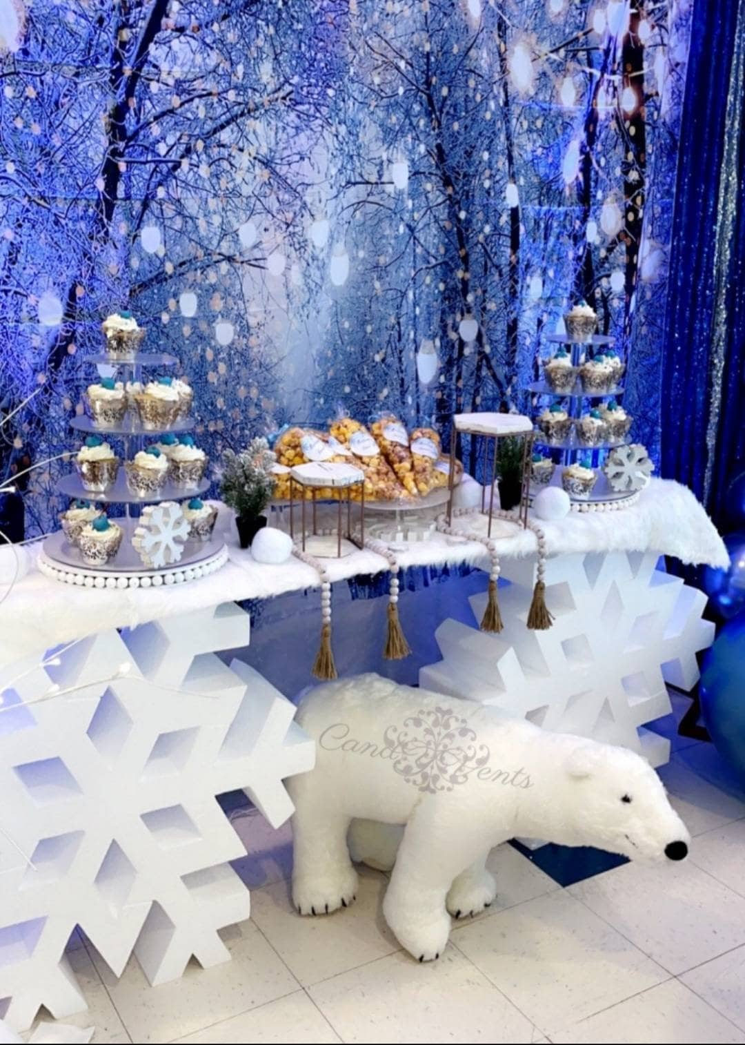 Let It Snow Indoor Winter Wonderland Birthday Party