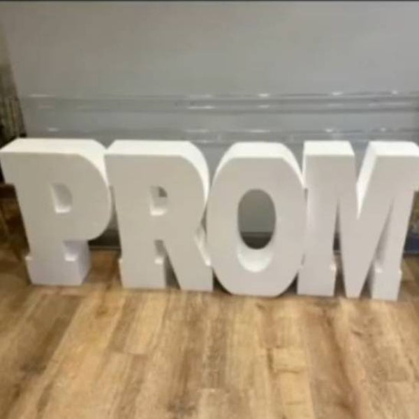Prom Letters for Backdrop - Etsy