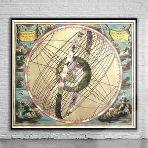 Carte céleste Andreas Cellarius vintage 1660 planche 3 | Carte du monde historique | affiche de carte du vieux monde de Zazzle.be Liste d'envies Vous avez des idées ? Carte du monde antique | Art mural