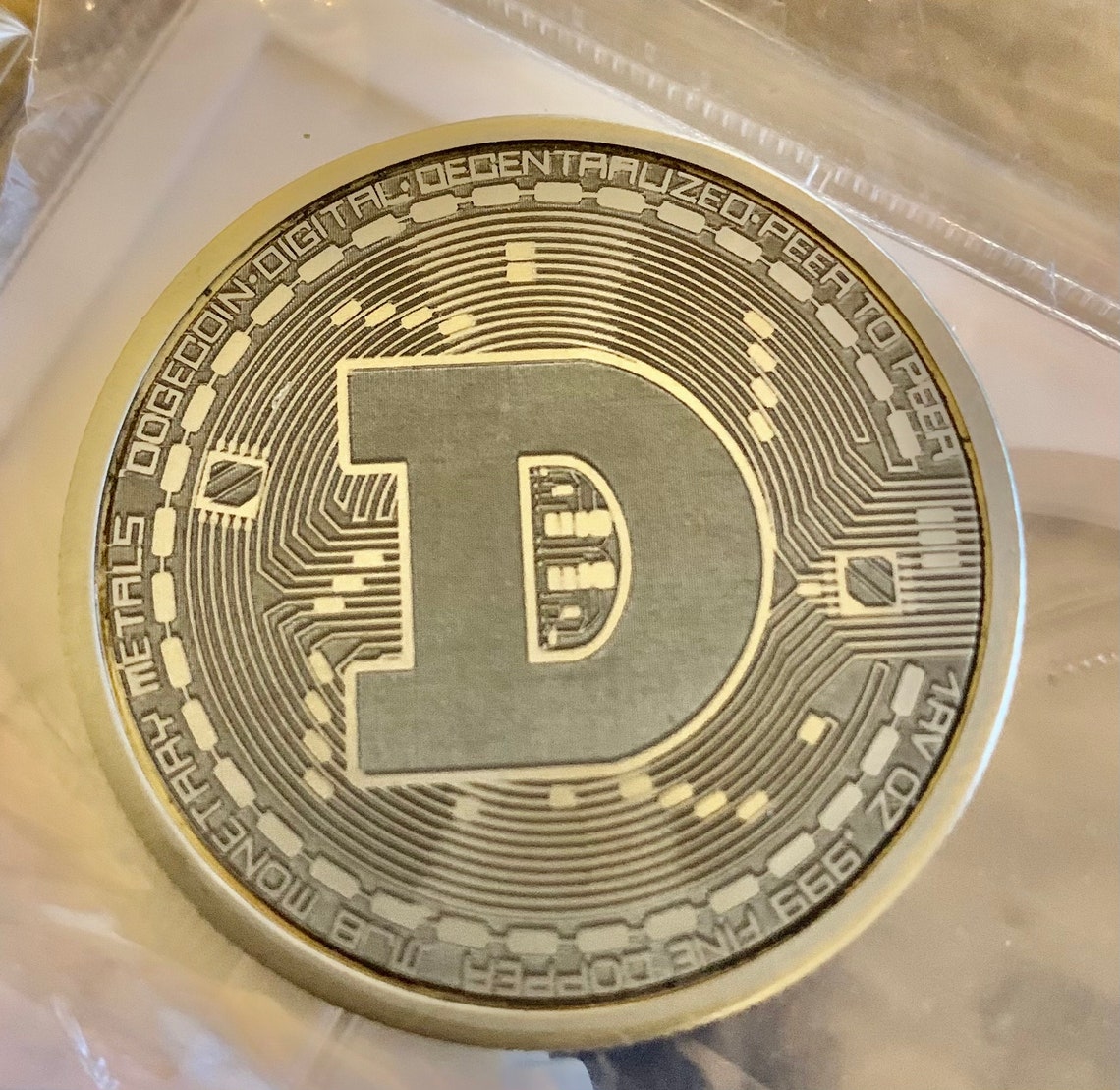 DogeCoin dogecoin crypto currency hobo coin laser | Etsy