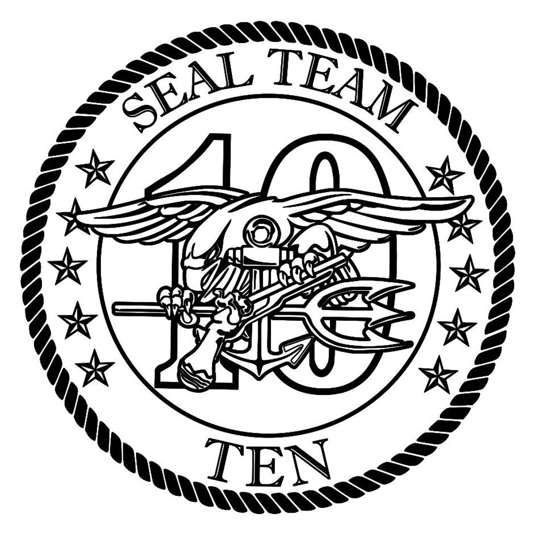 U S Navy SEAL Team 10 Naval Special Warfare Command NSWC Etsy