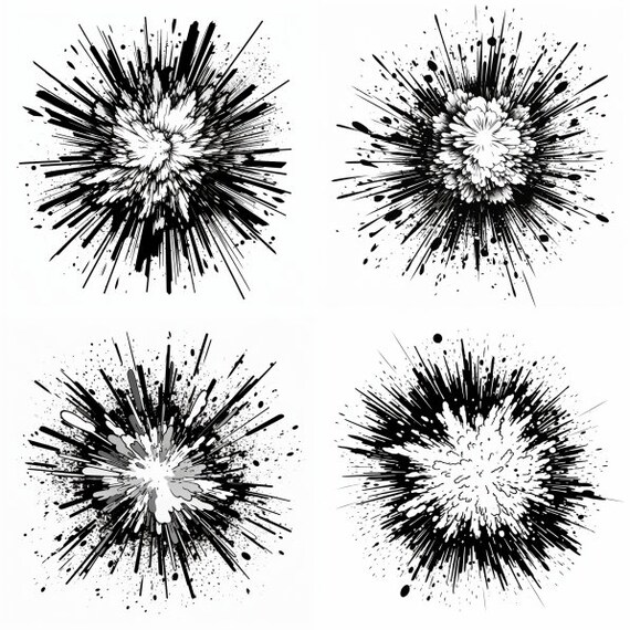 Explosion Vector Graphic
