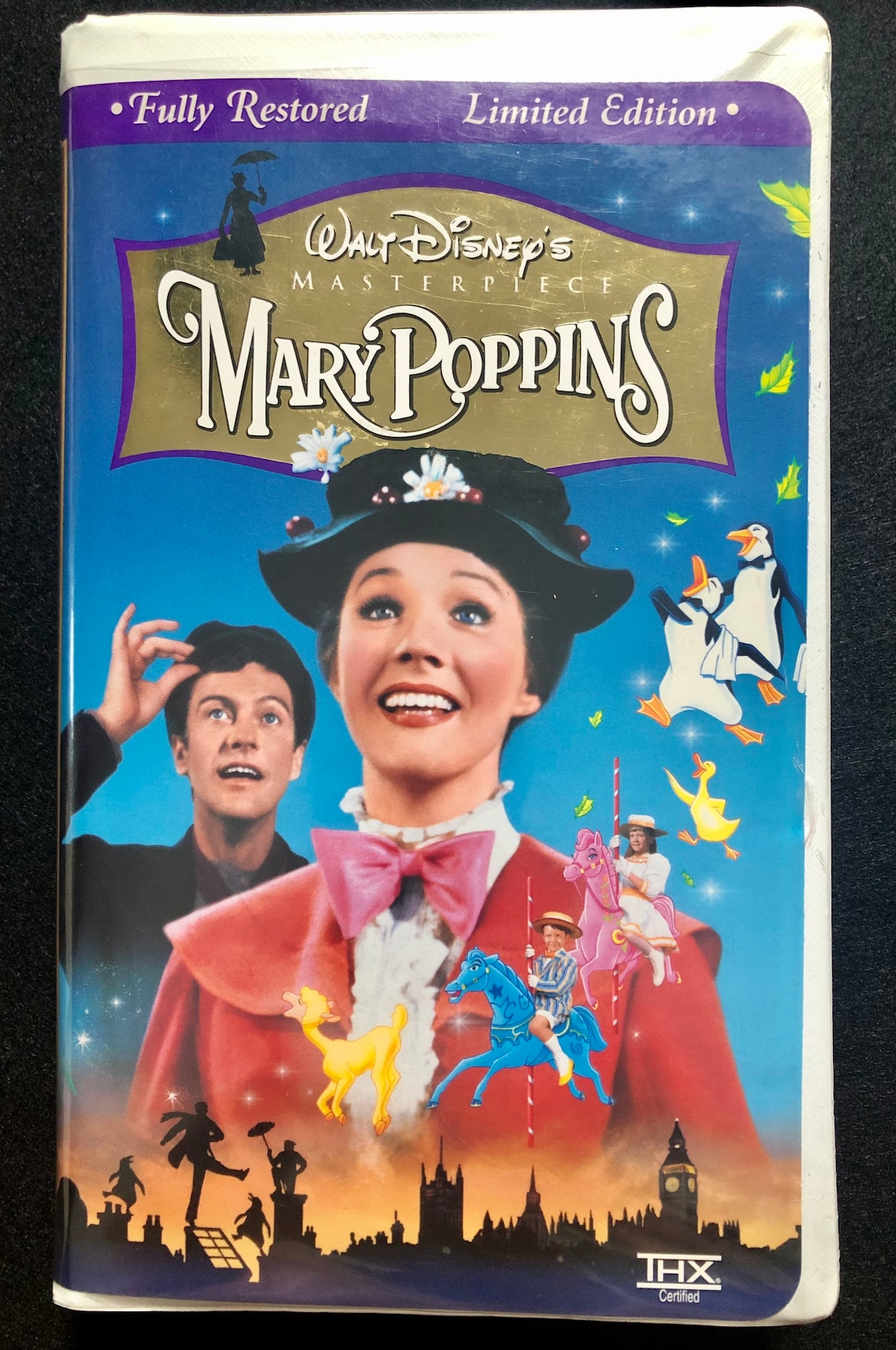 Walt Disneys Mary Poppins Limited Edition VHS Etsy