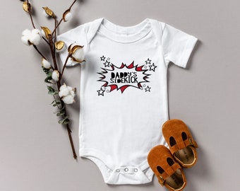 daddy's sidekick onesie