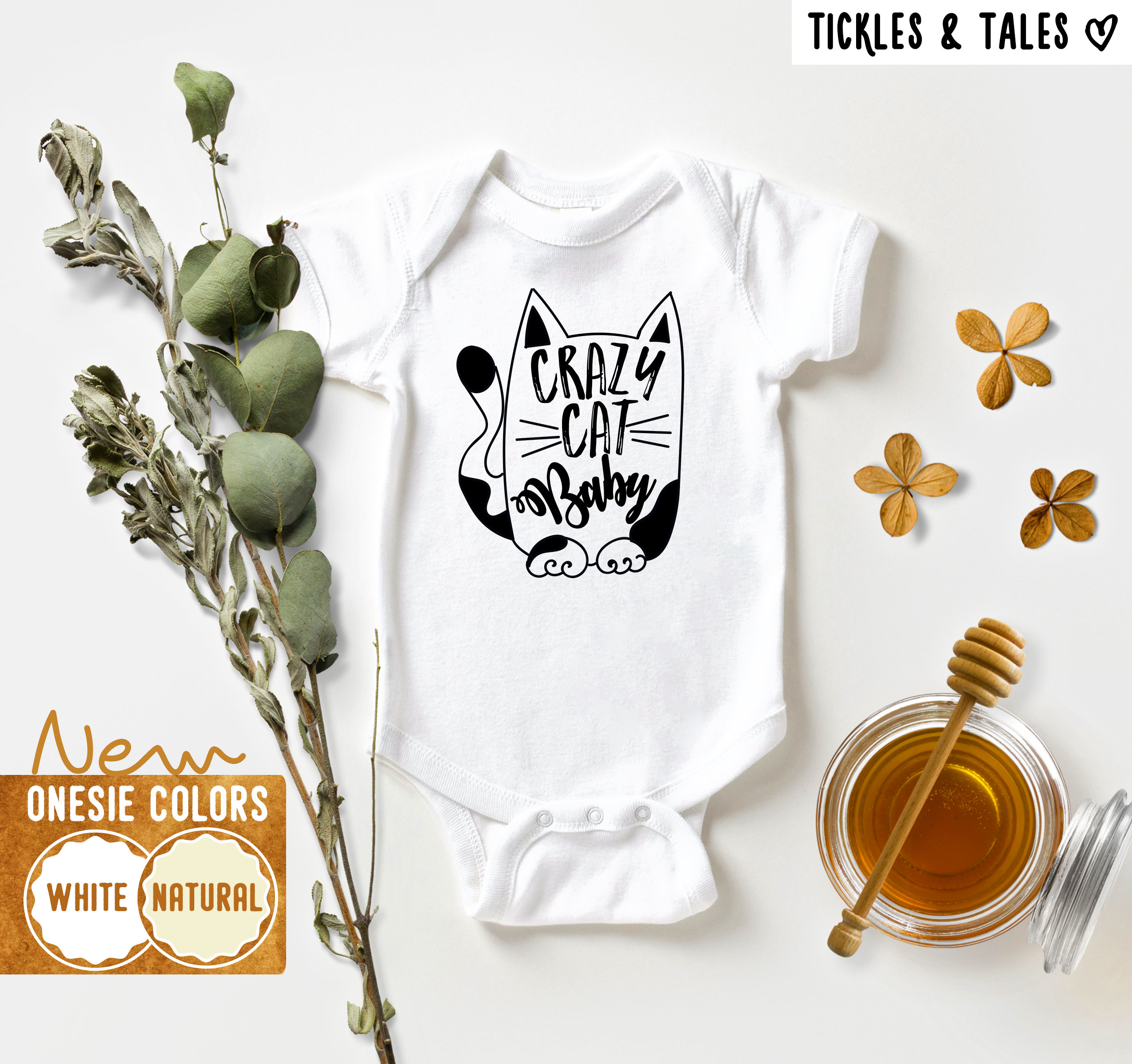Crazy cat baby onesie cheap