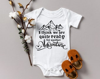 Another Adventure Onesie®, Fantasy Baby announcement, adventure announcement